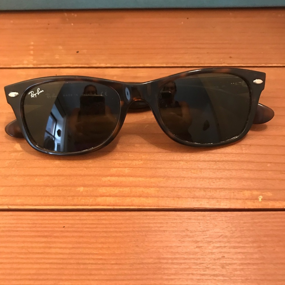 Ray van wayfarer sunglasses - brown tortoise